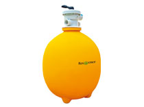 Polyethylene sand filter