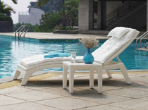 Pool loungers outdoor loungers